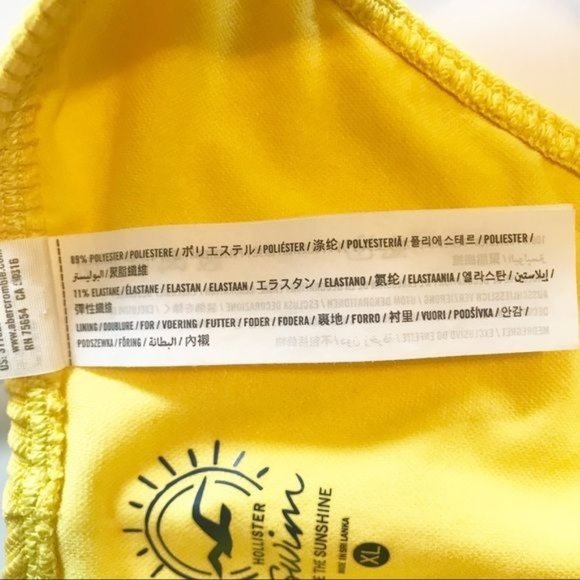 HOLLISTER Ribbed Two Piece Bikini Swimsuit - Picture 5 of 9